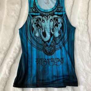 Inknburn  Elephant Graphic Tank Top